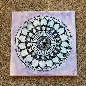 Handmade Mandala Canvas Wall Art